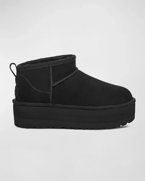 Классические ботинки на платформе Ultra Mini UGG, цвет Black