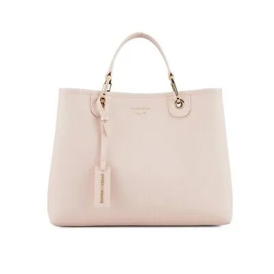 Emporio Armqni Myea Телесная розовая сумка для покупок женская
