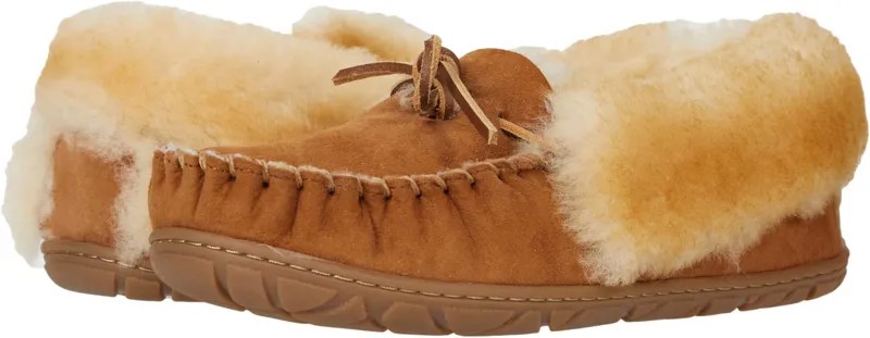 Тапочки Wicked Good Moccasins L.L.Bean, коричневый