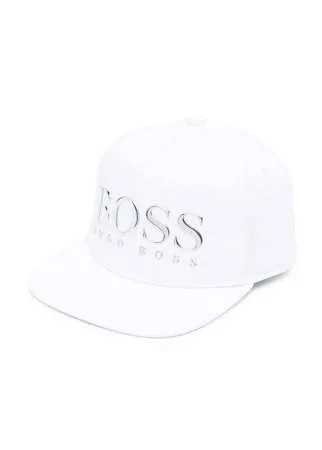 BOSS Kidswear бейсболка с тисненым логотипом