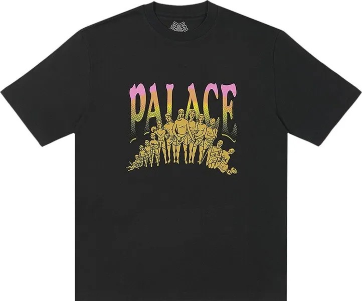 Футболка Palace From The Beginning To The End T-Shirt 'Black', черный