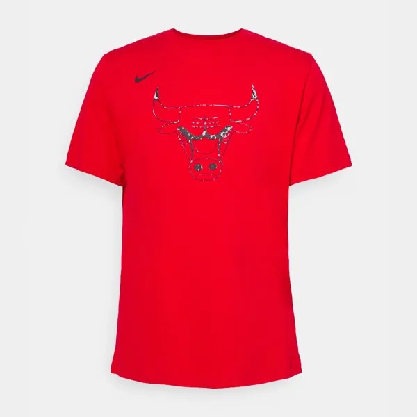 Спортивная футболка Nike Performance Nba Chicago Bulls, красный