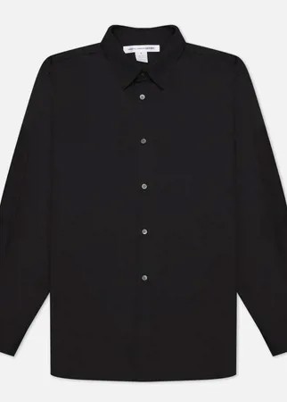 Мужская рубашка Comme des Garcons SHIRT Forever Wide Сlassic Cotton Poplin, цвет чёрный, размер S