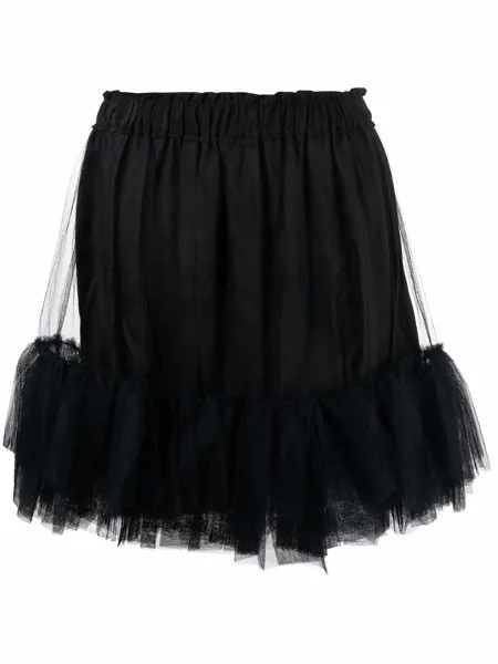 Simone Rocha юбка с тюлем