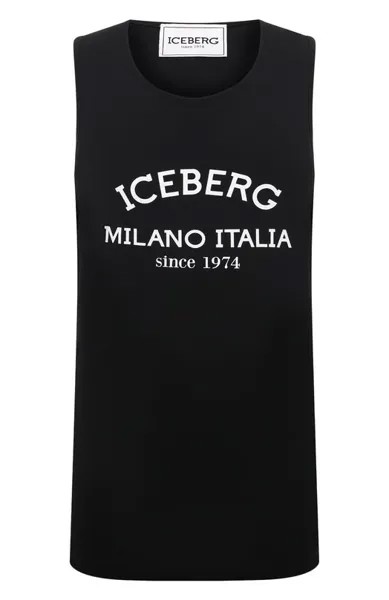 Хлопковая майка Iceberg