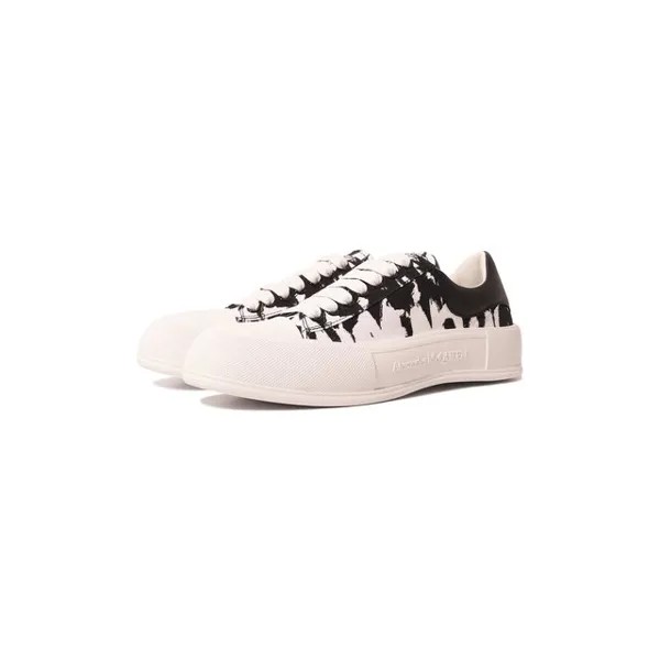 Текстильные кеды Deck Plimsoll Alexander McQueen