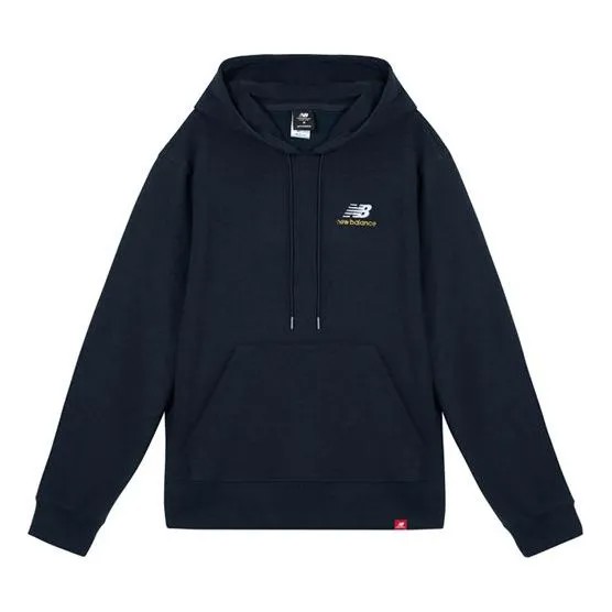 Толстовка New Balance Embroidered Logo Sports Pullover Navy Blue, синий