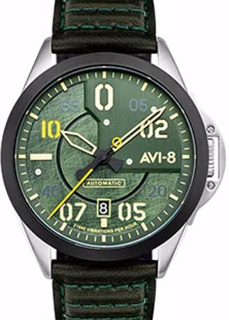 Fashion наручные  мужские часы AVI-8 AV-4086-03. Коллекция P-51 Mustang
