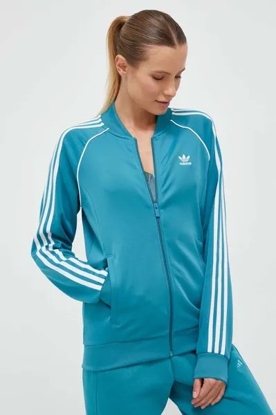 Толстовка adidas Originals, бирюзовый