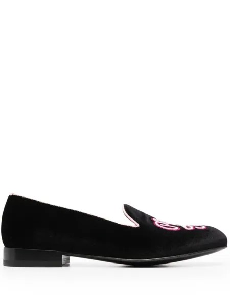 Scarosso слиперы Brian Atwood Nolita, черный