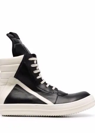 Rick Owens высокие кеды Geobasket