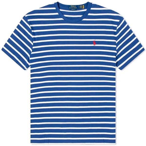 Футболка Polo Ralph Lauren Stripe, синий/белый