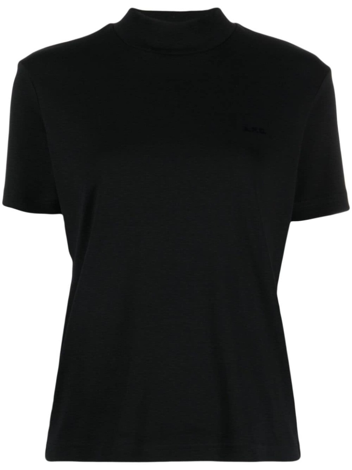 A.P.C. футболка с логотипом, черный