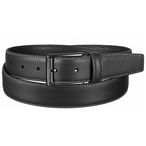 Ремень мужской кожаный Miguel Bellido 385/32 8516/13 black 01