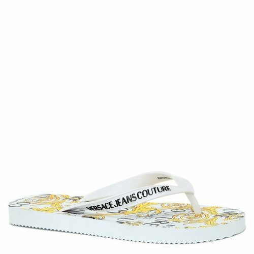 Шлепанцы Versace Jeans Couture, размер 35, белый