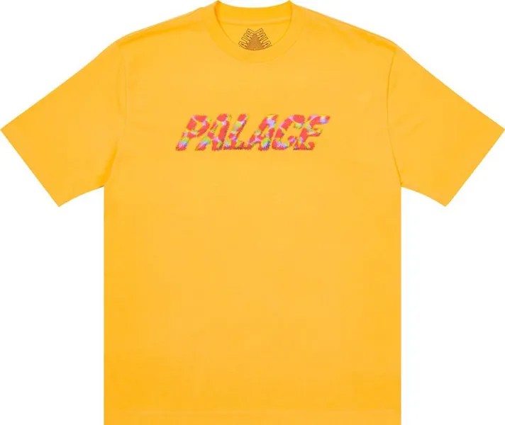 Футболка Palace Fluffly T-Shirt 'Light Orange', оранжевый