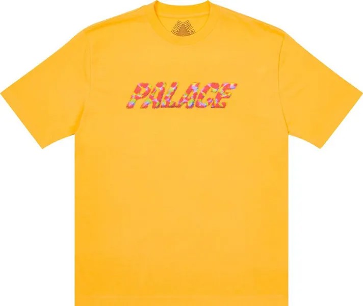 Футболка Palace Fluffly T-Shirt 'Light Orange', оранжевый