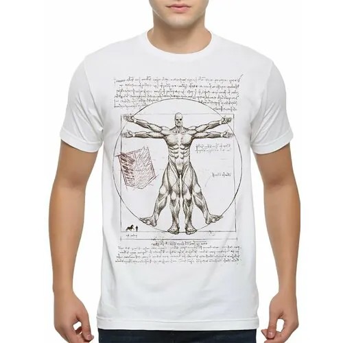 Футболка Design Heroes, размер 2XL, белый