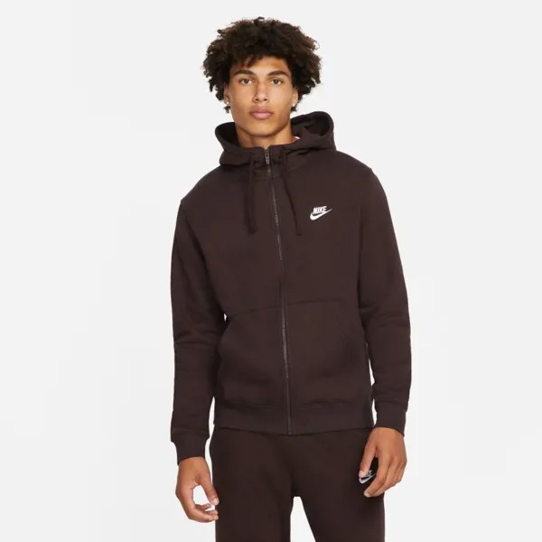 Мужская толстовка Sportswear Club Fleece Full-Zip Hoodie