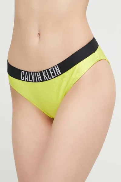 Плавки бикини Calvin Klein, зеленый