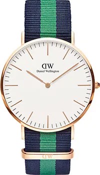 Fashion наручные  мужские часы Daniel Wellington DW00100005. Коллекция WARWICK