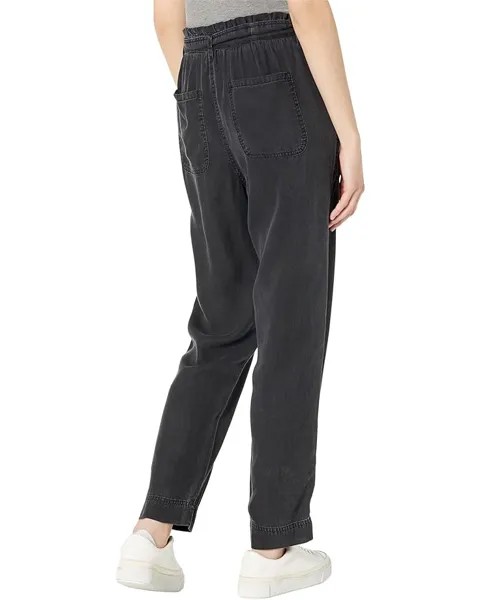 Брюки bella dahl Belted Pocket Trousers, цвет Washed Black