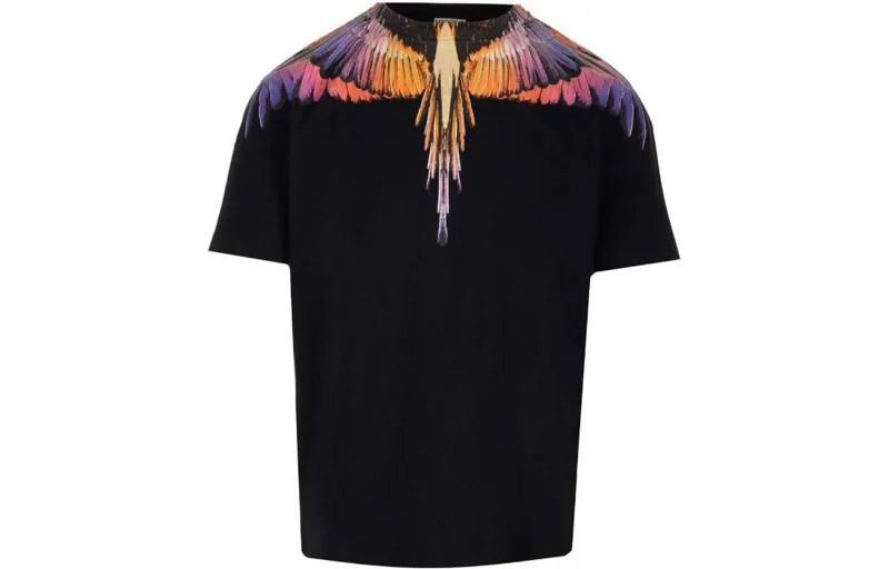 MARCELO BURLON COUNTY OF MILAN Мужская футболка, Черный