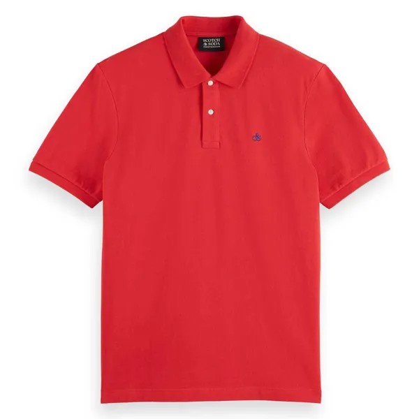 Поло Scotch & Soda 175557, красный