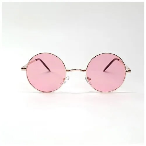 Солнцезащитные очки , золотой, розовый