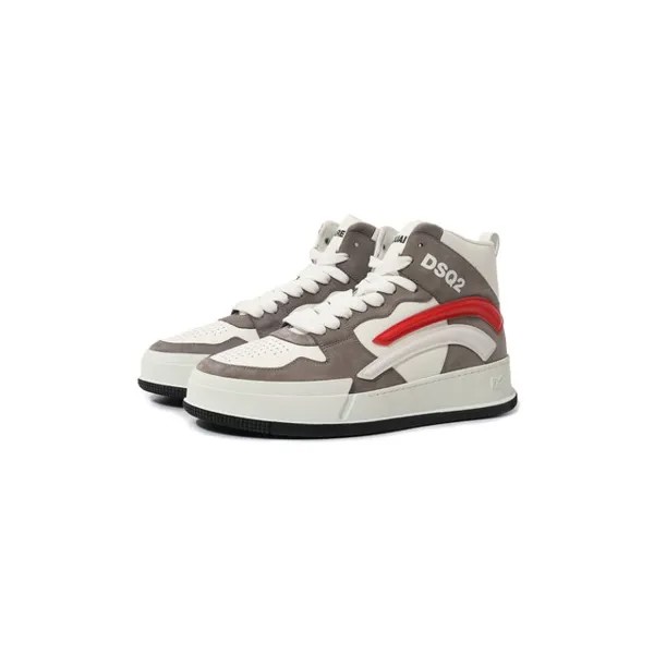 Кожаные кеды Dsquared2