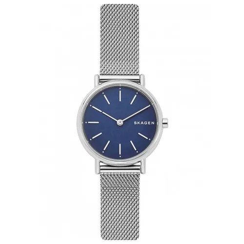 Наручные часы SKAGEN Signatur SKW2759, синий, серебряный
