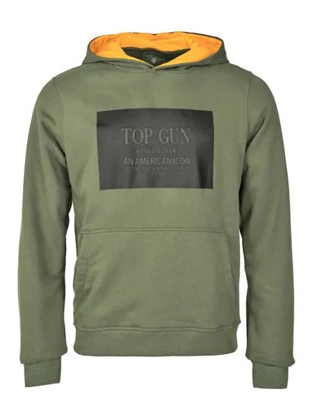 Толстовка с капюшоном Topgun, зеленый