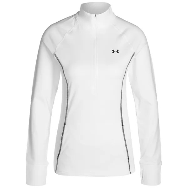 Лонгслив Under Armour Train Cold Weather 1/2 Zip, белый