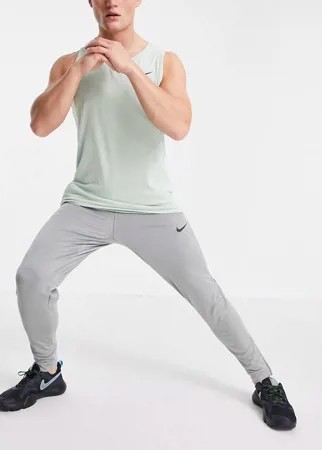Серые джоггеры Nike Pro Training-Серый