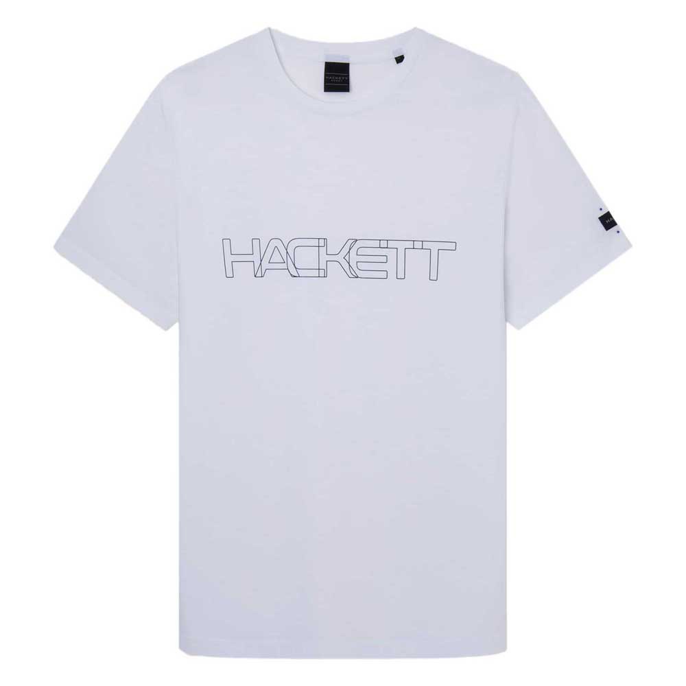 Футболка с коротким рукавом Hackett Hs Outline, белый