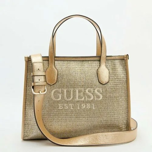 Сумка тоут GUESS, золотой