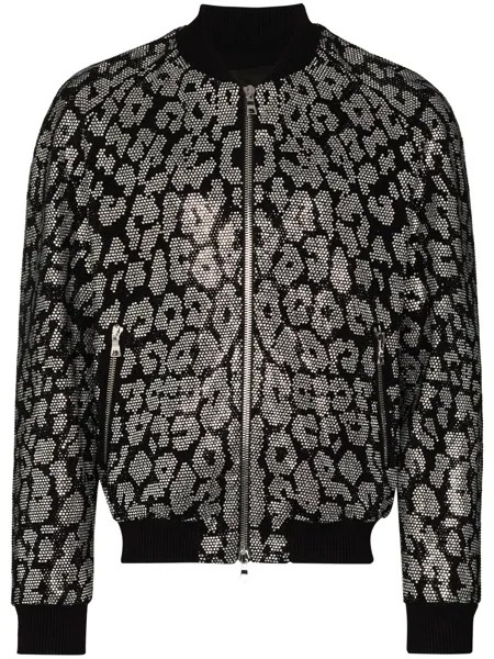 Balmain декорированный бомбер