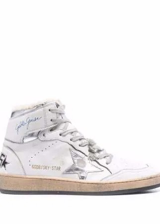 Golden Goose высокие кеды Sky Star