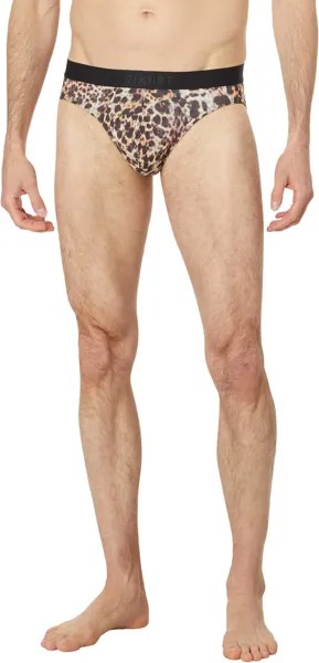Трусы 2(X)IST Sliq Brief, цвет Mixed Leopard