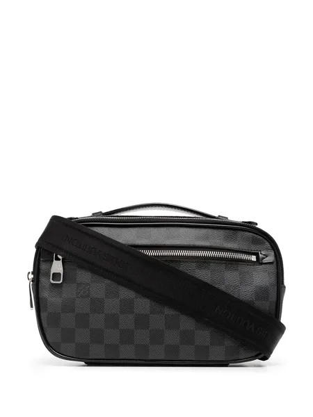 Louis Vuitton поясная сумка Damier Graphite Ambler 2016-го года