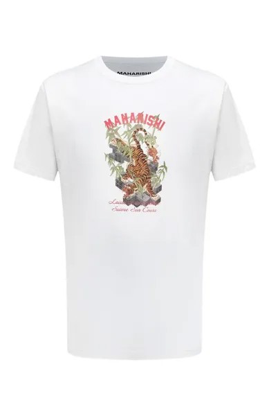 Хлопковая футболка Maharishi