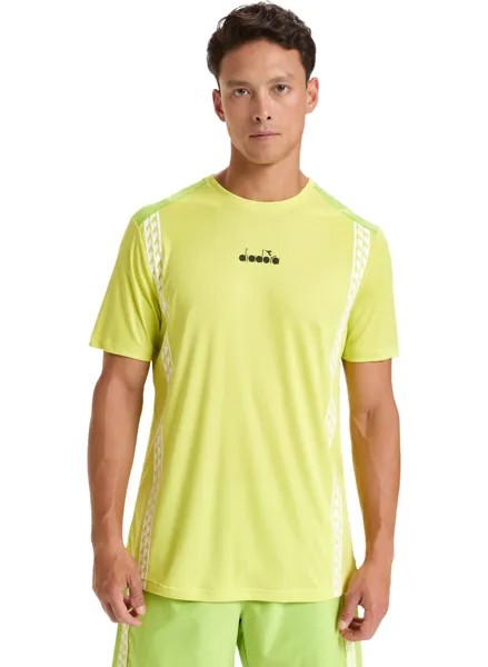 Футболка мужская Diadora Ss T-Shirt Challenge желтая L