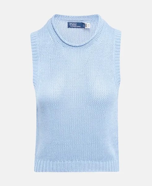 Пуловер без рукавов Polo Ralph Lauren, синий