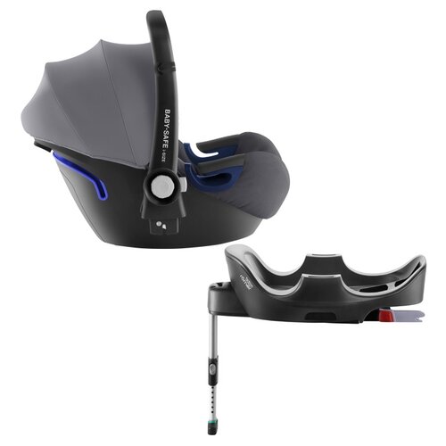 Автокресло-переноска группа 0+ (до 13 кг) BRITAX ROMER Baby-Safe2 i-Size + Flex Base, Storm Grey