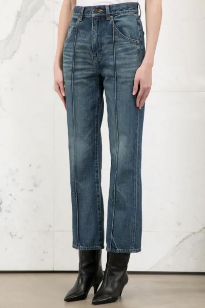 Джинсы High rise SAINT LAURENT