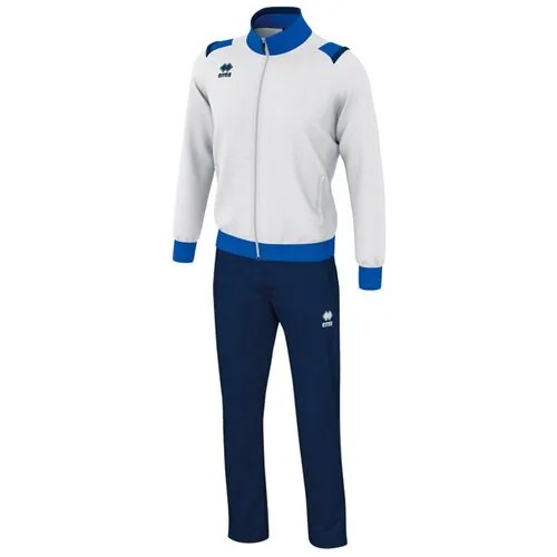 Костюм спортивный Errea, размер 2XL, белый/синий