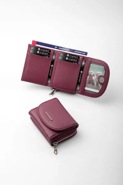 Женский кошелек сливовый роскошный дизайн модный кошелек для монет женский простой кошелек с держателем для карт