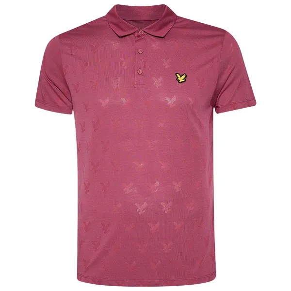 Мужская жаккардовая рубашка-поло Lyle & Scott Lyle And Scott