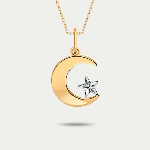 Подвеска GOLD CENTER, золото, 585 проба