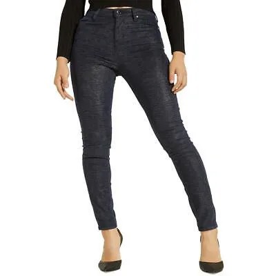 Guess Женские джинсовые брюки с блестящим принтом Джинсы скинни BHFO 1110